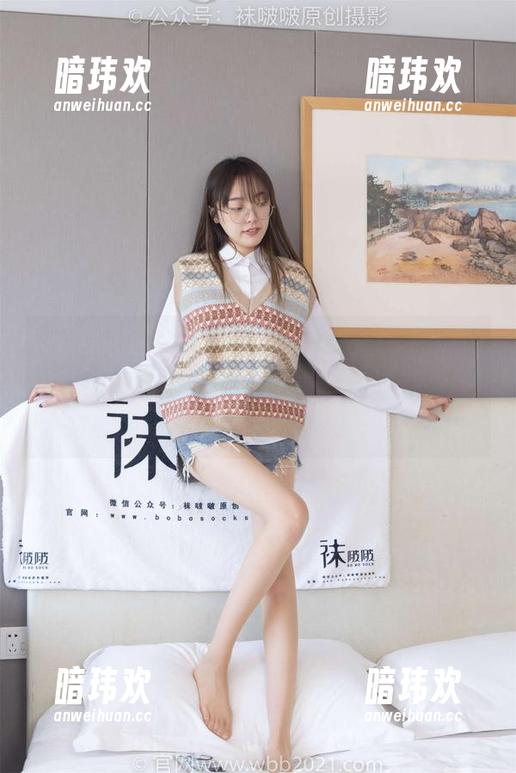 BoBoSocks袜啵啵 - 七彩绳索里的小甜豆：瑜伽私拍，让你见证奇妙的“打结未果”现场。