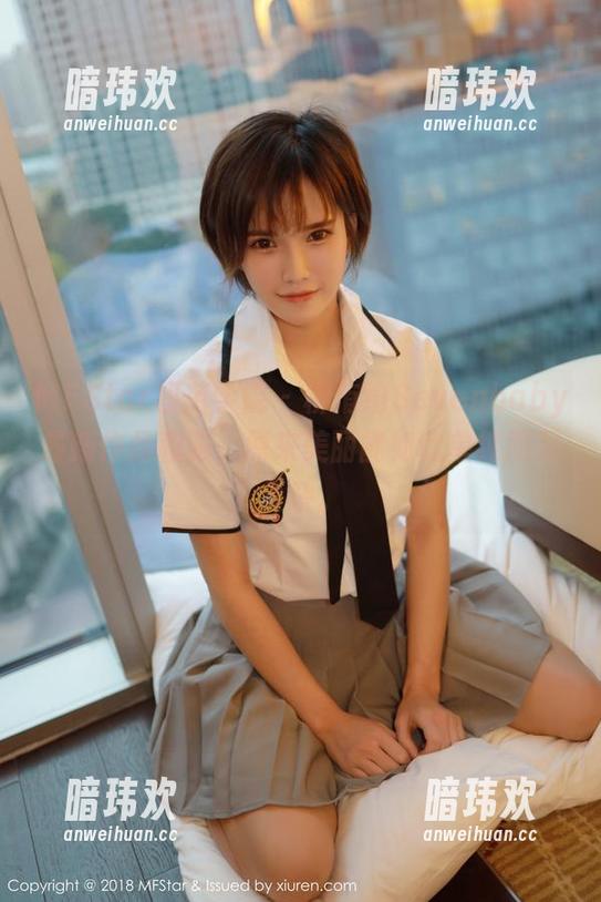 MFStar模范学院 - 柳侑绮Sevenbaby最新作品和服，原来美丽能如此单纯而又复杂。