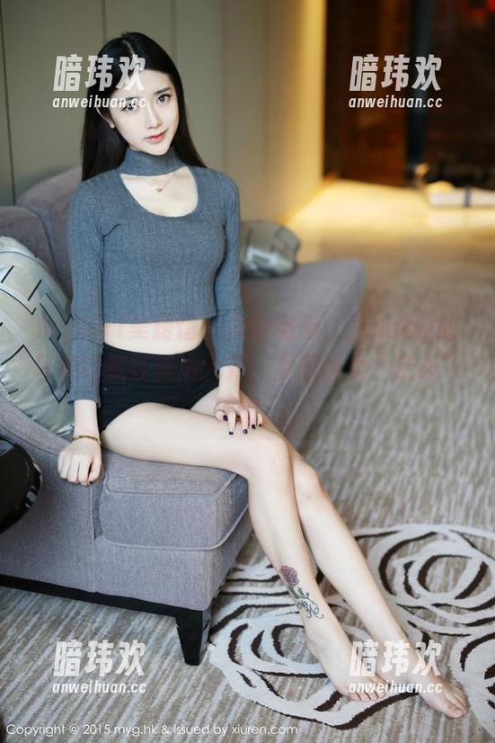 MyGirl美媛馆 - 灰丝如影，豆baby的写真让我在脑洞大开，资源也太“走心”了吧。