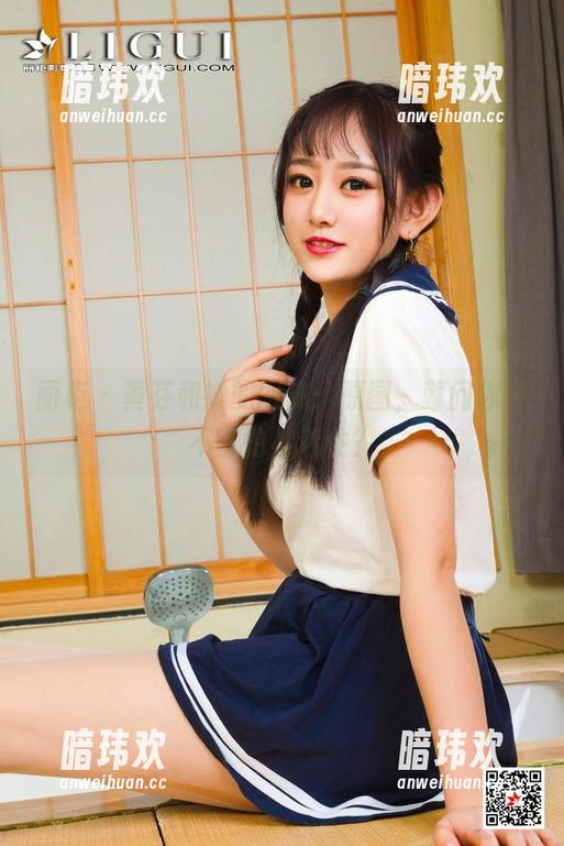 丽柜 - 黄芬和她的网袜：原图，就问你害不害怕被迷住？