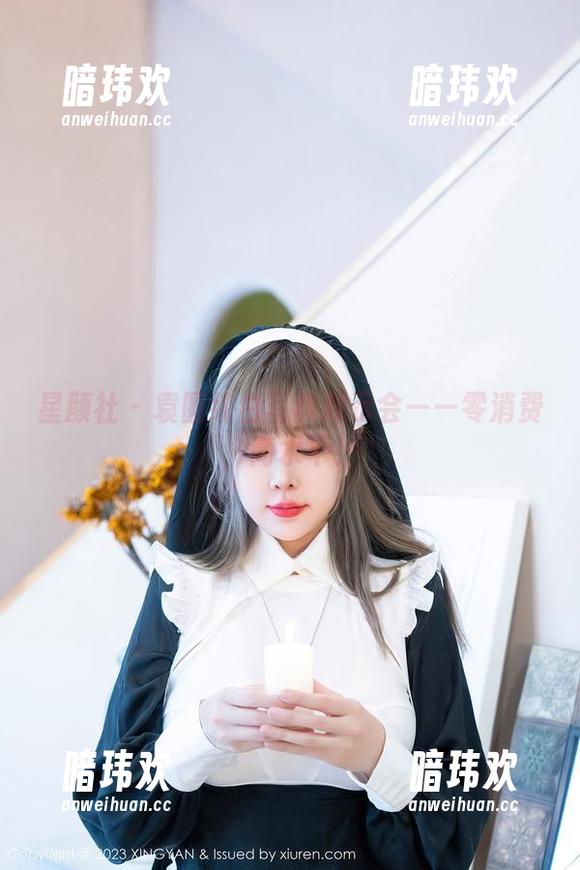星颜社-袁圆 星颜社 - 袁圆纯白写真展示会——零消费,高水平!
