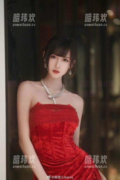 腐团儿Ikaros的学姐图集，暗影与光线间的微妙拉扯，充满好奇的氛围。