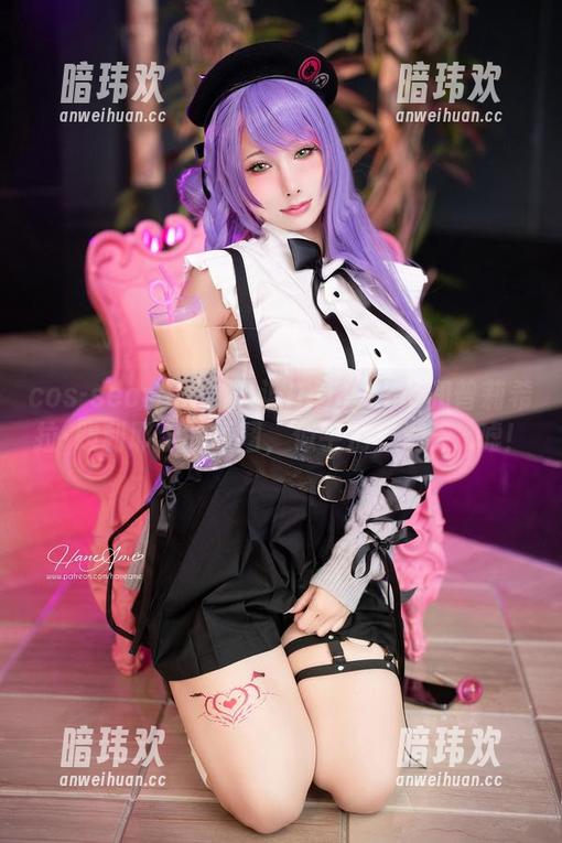 雨波HaneAme cos-secrets?雨波HaneAme和普莉希拉·跋利耶尔的原图,似乎别有洞天...嘘!